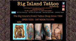 Desktop Screenshot of bigislandtattoo.com